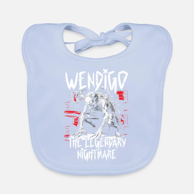 Wendigo Kryptide Cryptid Baby Bio-Lätzchen