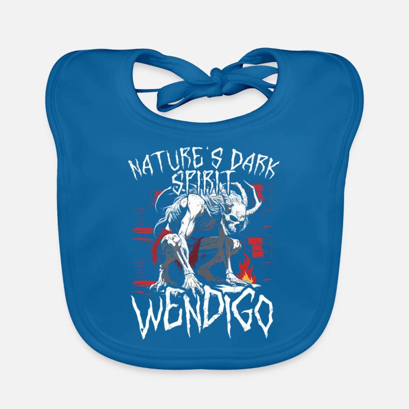 Wendigo Kryptide Cryptide Bavoir bio Bébé