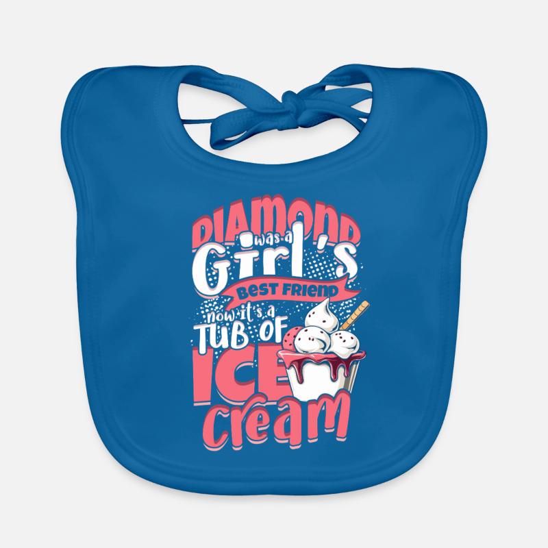 Freundin Eis Ehefrau Valentinstag Baby Bio-Lätzchen