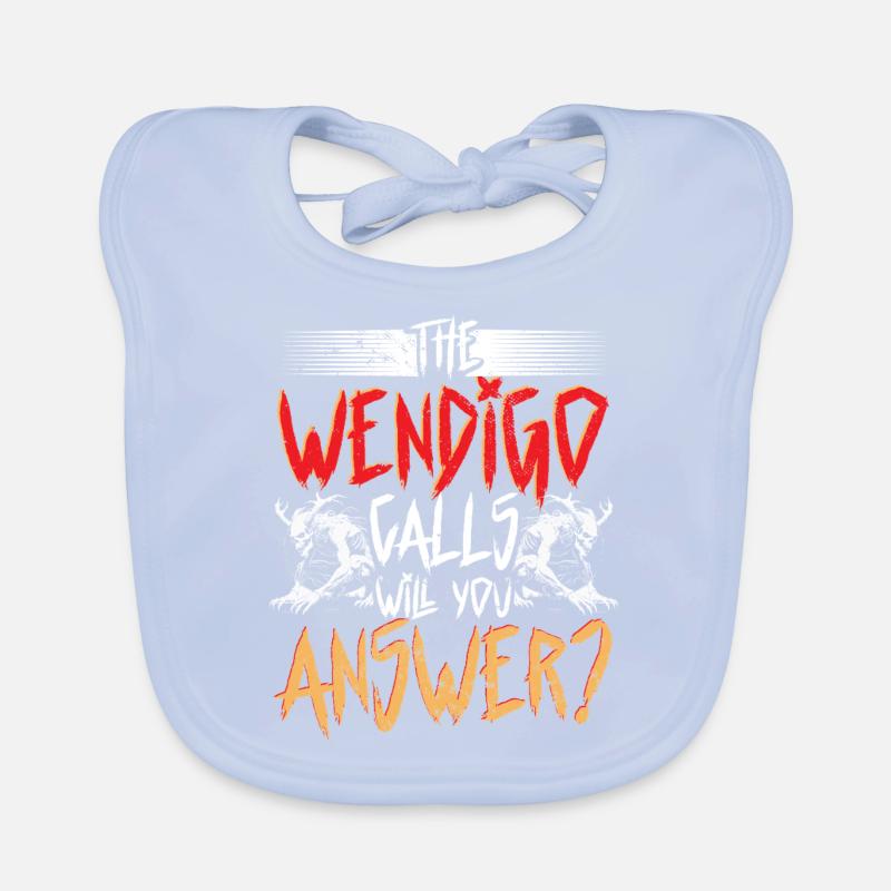 Wendigo Kryptide Cryptid Baby Bio-Lätzchen