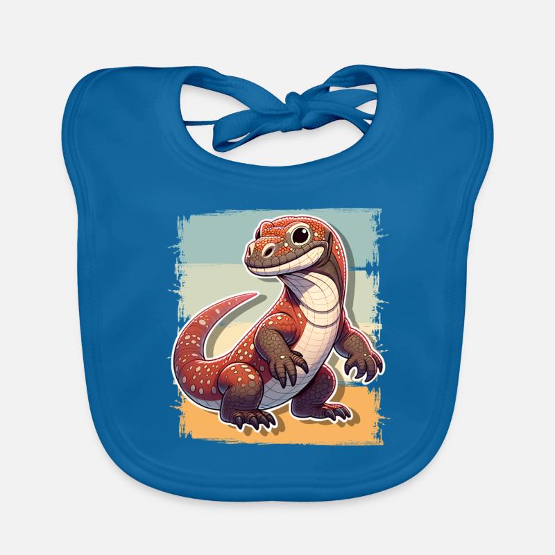 Komodo Dragon Organic Baby Bibs