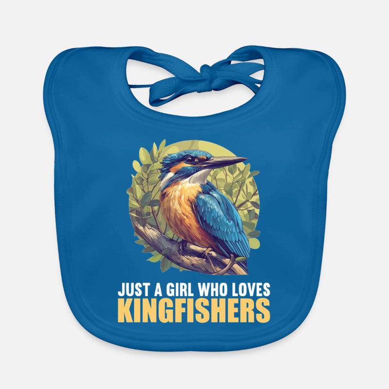 Eisvögel Eisvogel Baby Bio-Lätzchen