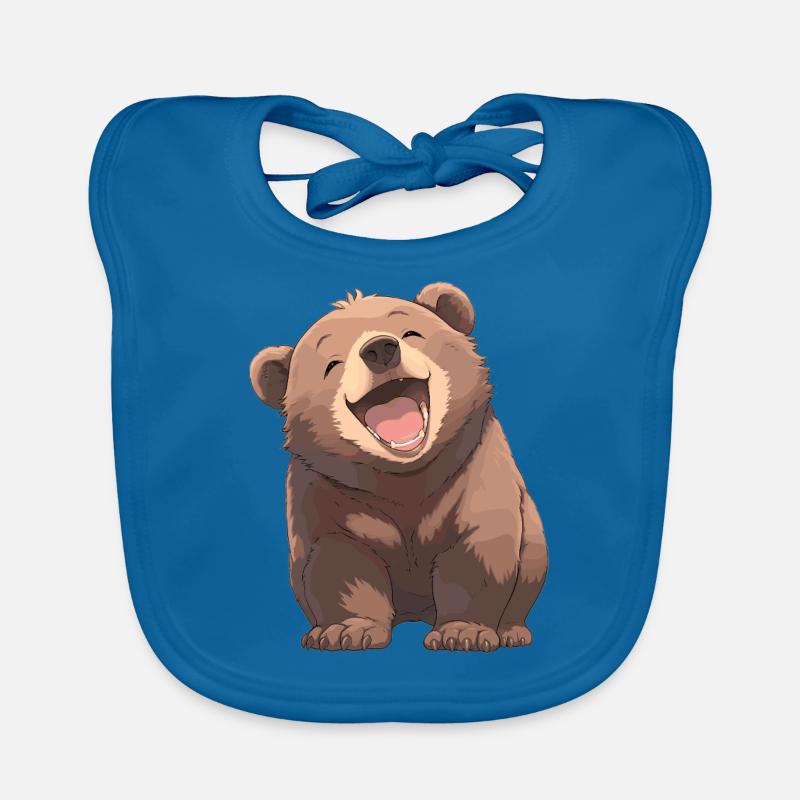 Kodiakbären Kodiakbär Baby Bio-Lätzchen