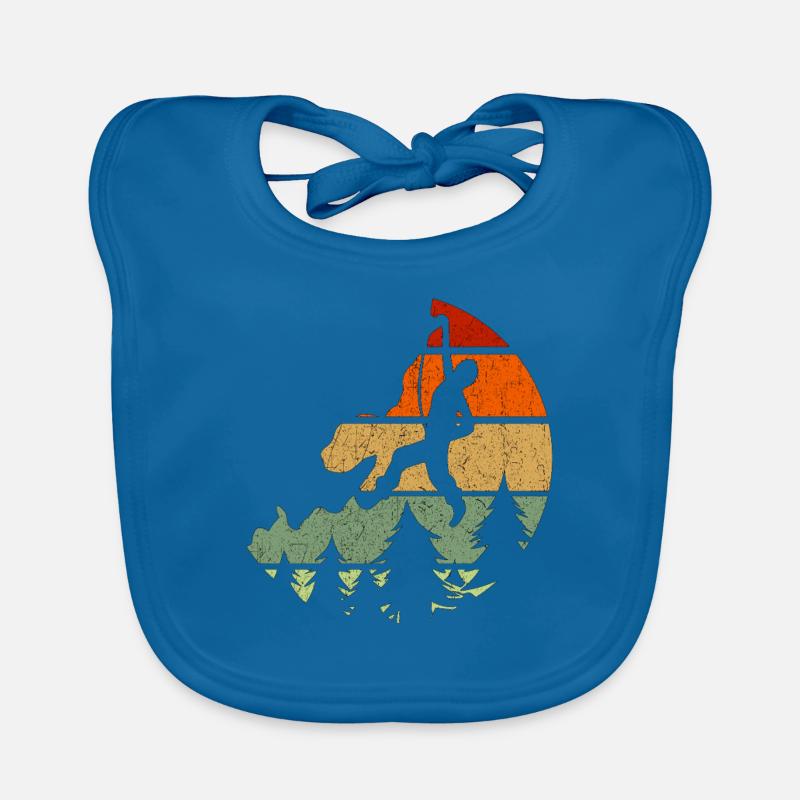 Freizeit Boulder Retro Klettershirt Sportklettern Baby Bio-Lätzchen