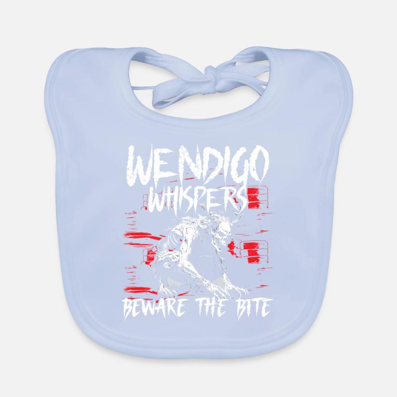 Wendigo Kryptide Cryptid Baby Bio-Lätzchen
