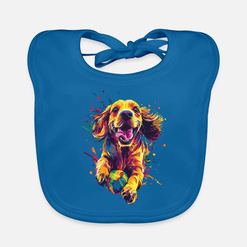 Cocker Spaniel Baby Bio-Lätzchen