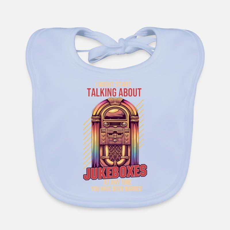 Collectionneurs de juke-box Bavoir bio Bébé