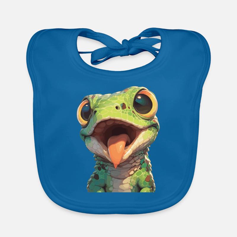 Lizards Lizard Organic Baby Bibs