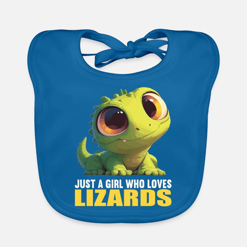 Lizards Lizard Organic Baby Bibs