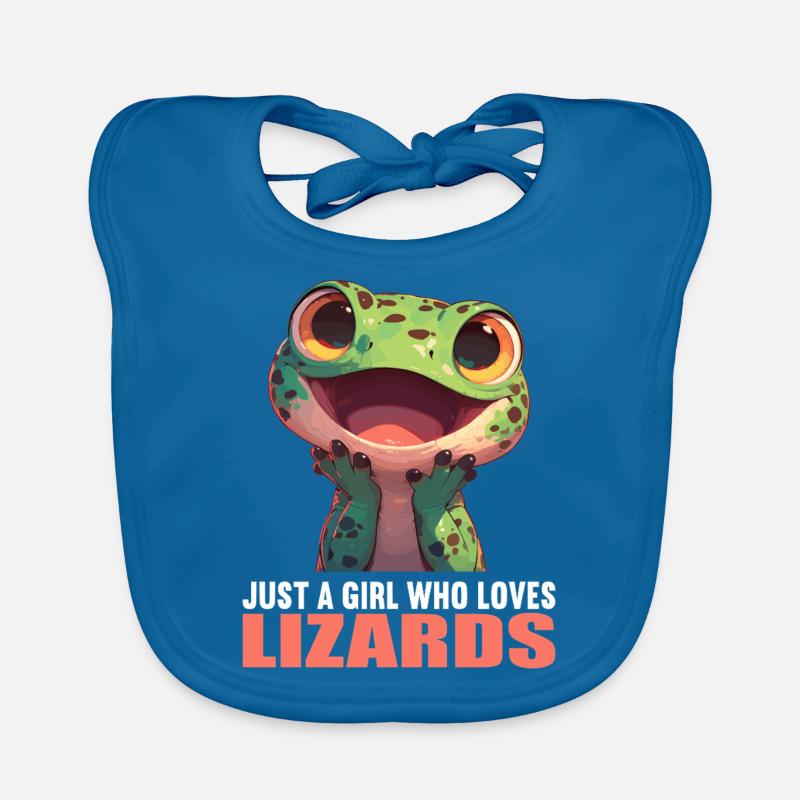 Lizards Lizard Organic Baby Bibs