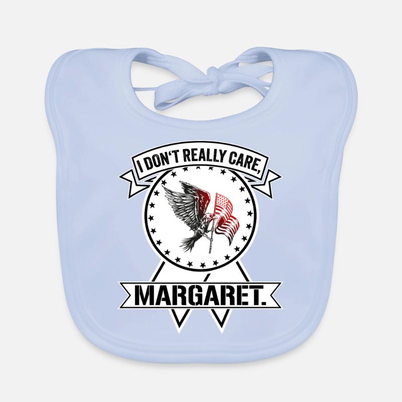 Je m’en fiche Margaret Eagle Gift Bavoir bio Bébé