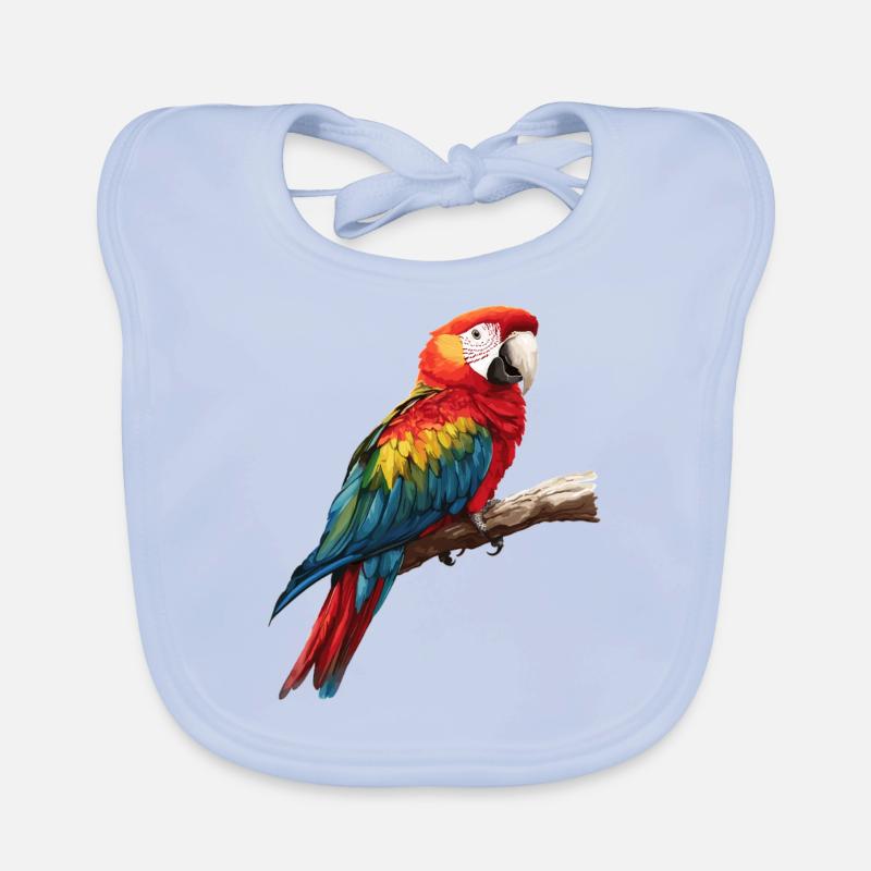 Macaw's Era Organic Baby Bibs