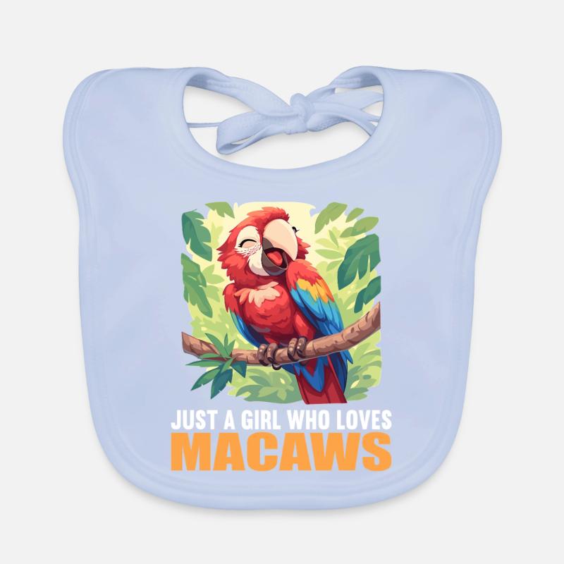 Macaw's Era Organic Baby Bibs