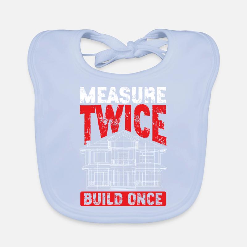 Architecte Architecture Cadeau Étudiant en architecture Bavoir bio Bébé