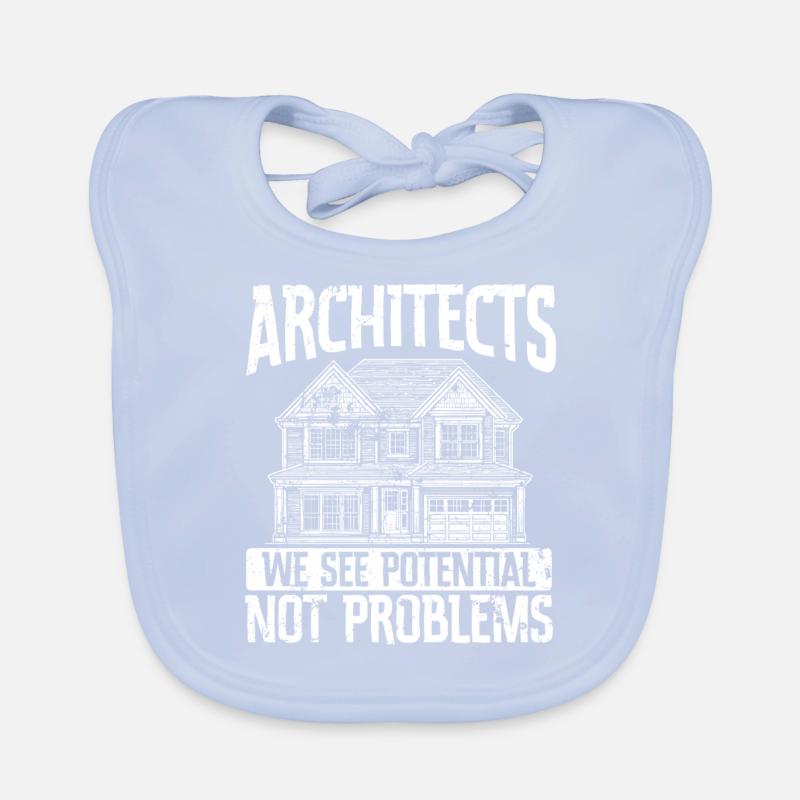 Architect Architecture Gift Architecture Student Organic Baby Bibs
