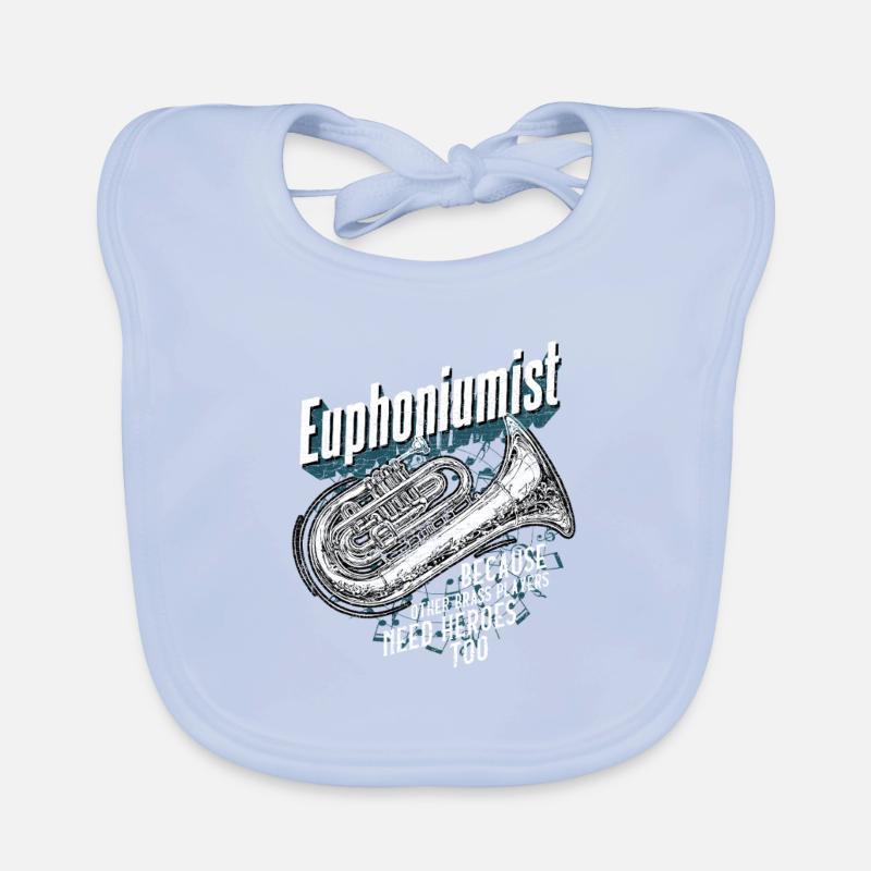 Euphonium Euphoniste Bavoir bio Bébé