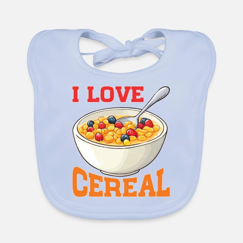 I Love Cereal 15 Baby Bio-Lätzchen