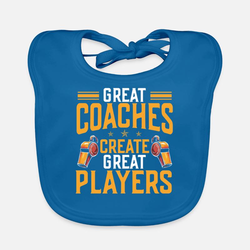 Trainer Geschenke Coach Geschenkidee Baby Bio-Lätzchen