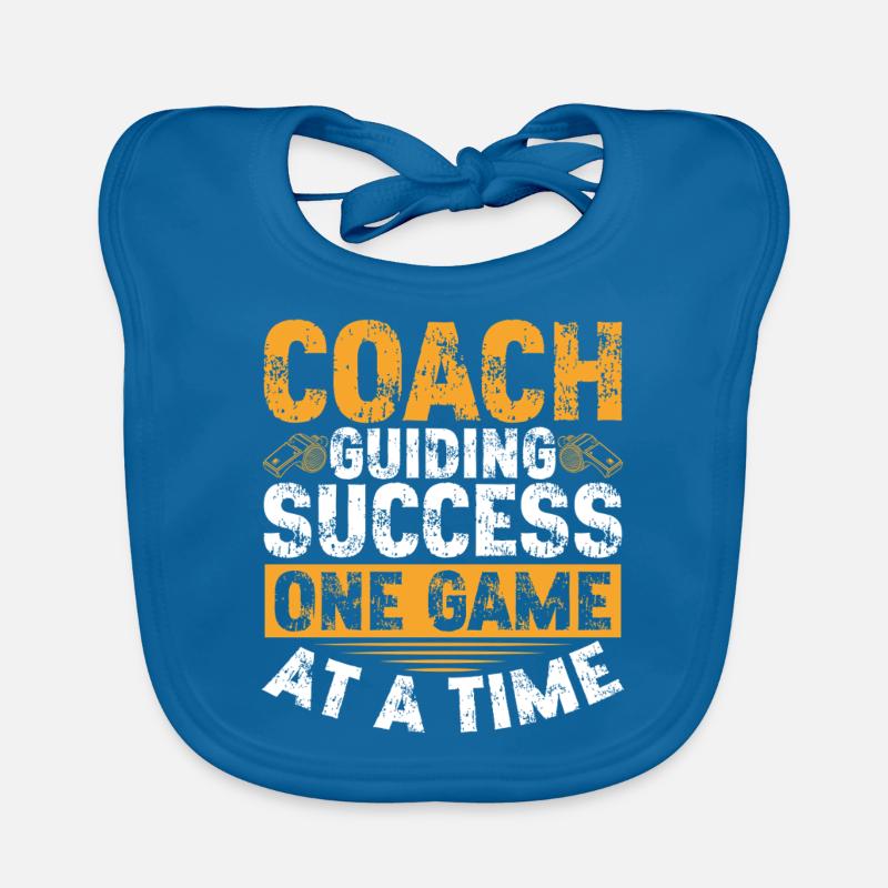 Trainer Geschenke Coach Geschenkidee Baby Bio-Lätzchen