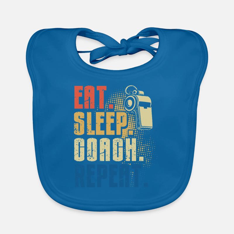 Trainer Geschenke Coach Geschenkidee Baby Bio-Lätzchen