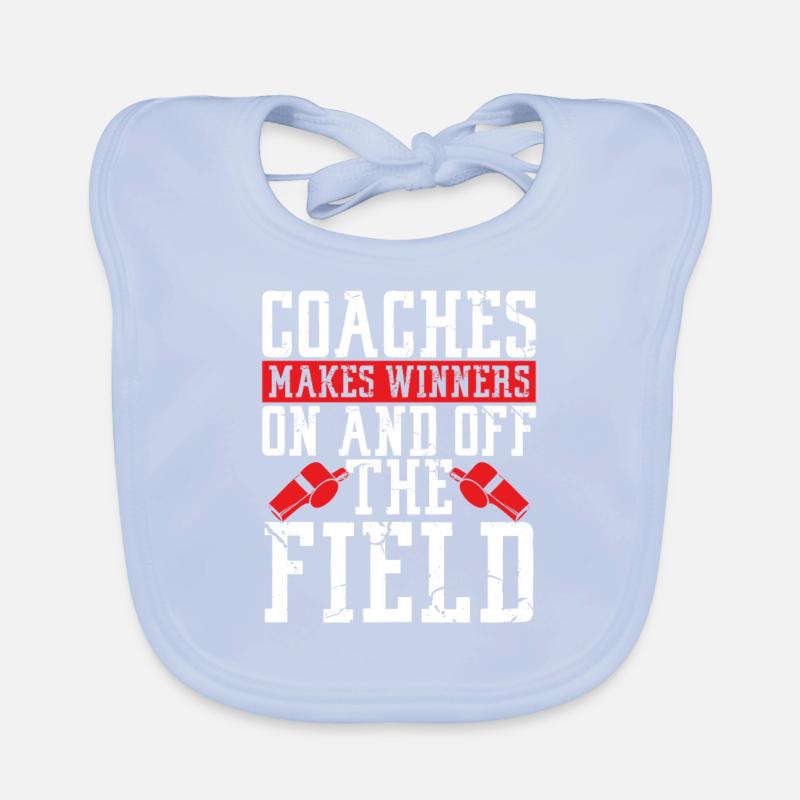 Trainer Geschenke Coach Geschenkidee Baby Bio-Lätzchen