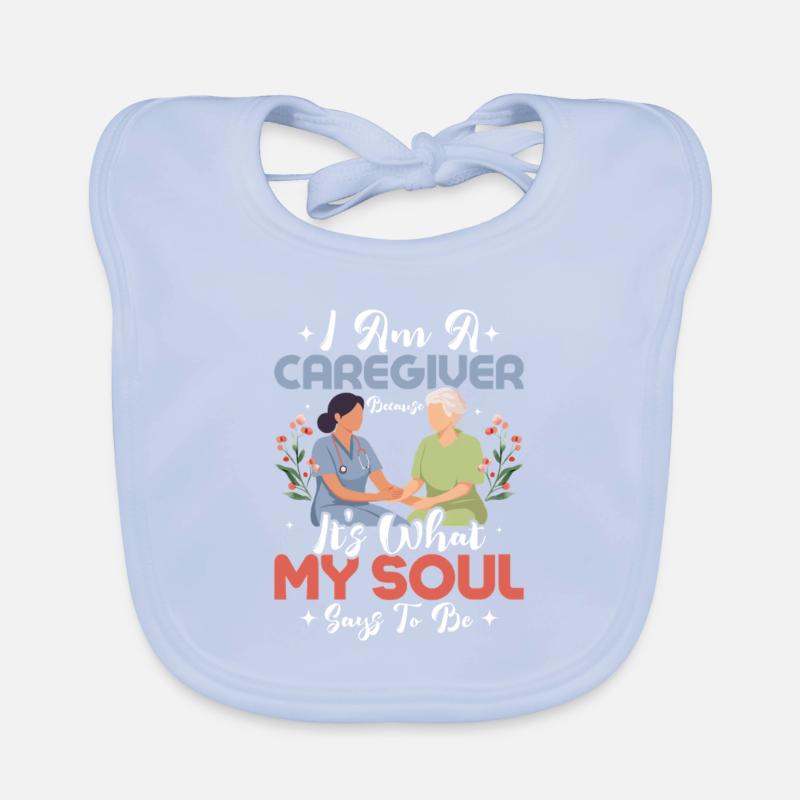 Je suis un aidant naturel parce que c’est ce dont mon âme s’occupe Bavoir bio Bébé