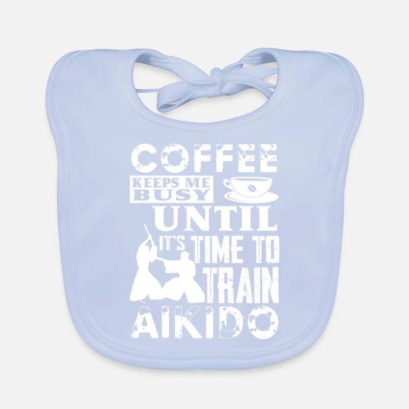 Aikido And Coffee Organic Baby Bibs