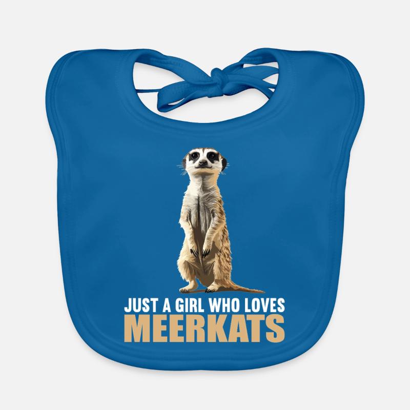 Meerkat Erdmännchen Bavoir bio Bébé
