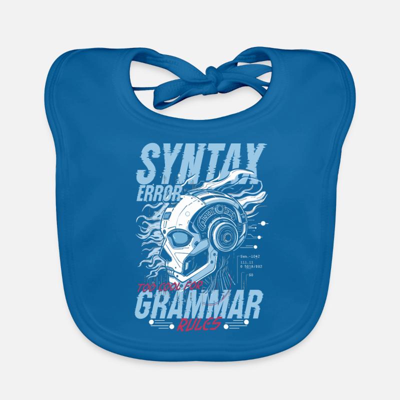 Computerlinguist Syntax Error Baby Bio-Lätzchen