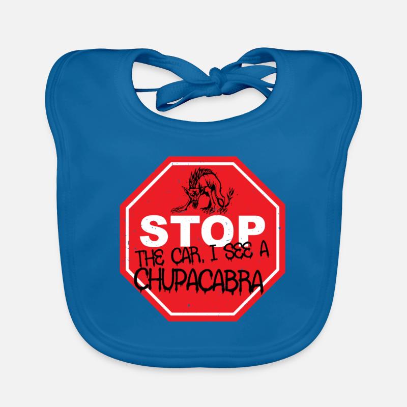Stop The Car I See A Chupacabra Baby Bio-Lätzchen