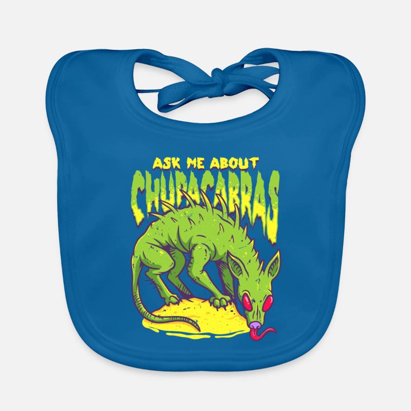 Cryptid Cryptozoology Ask me About Chupacabras Organic Baby Bibs