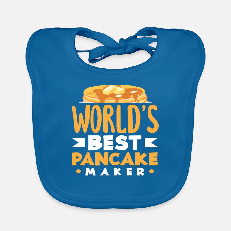 Pfannkuchen Bester Pfannkuchenmacher Baby Bio-Lätzchen