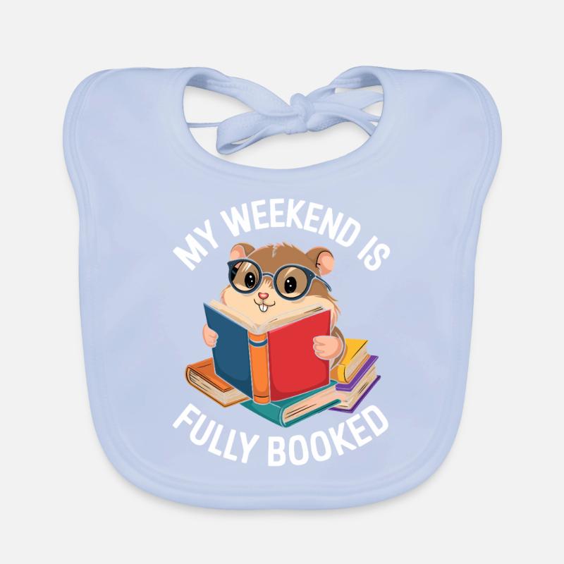 Mon week-end est complet Bavoir bio Bébé