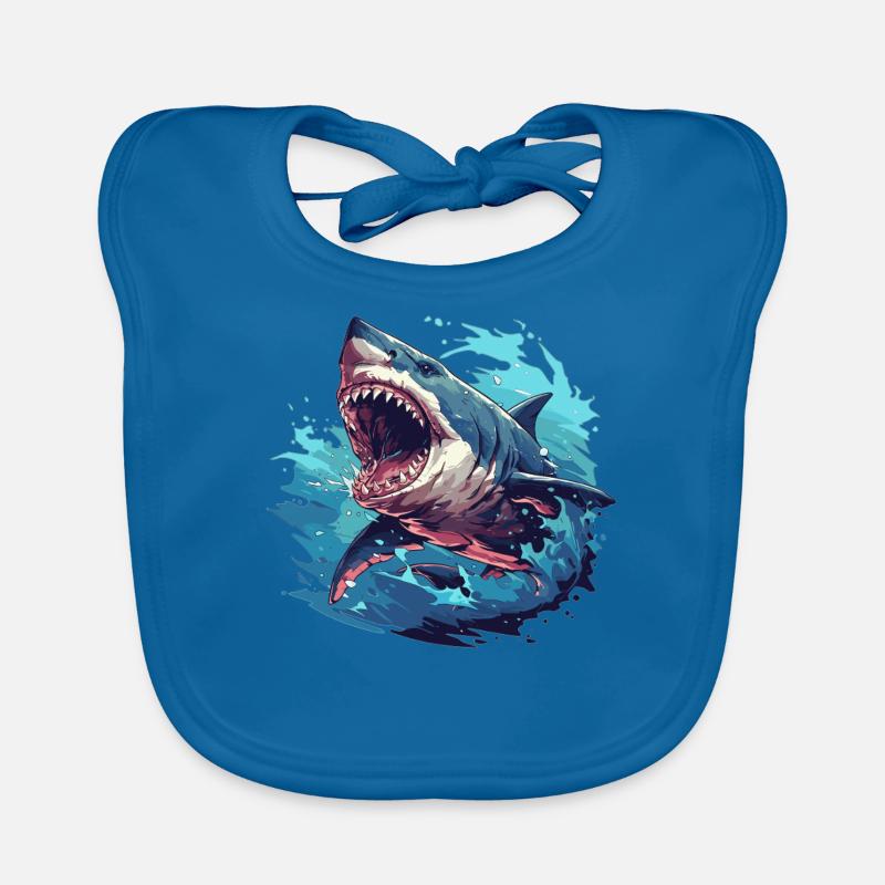 Requins Requin Bavoir bio Bébé