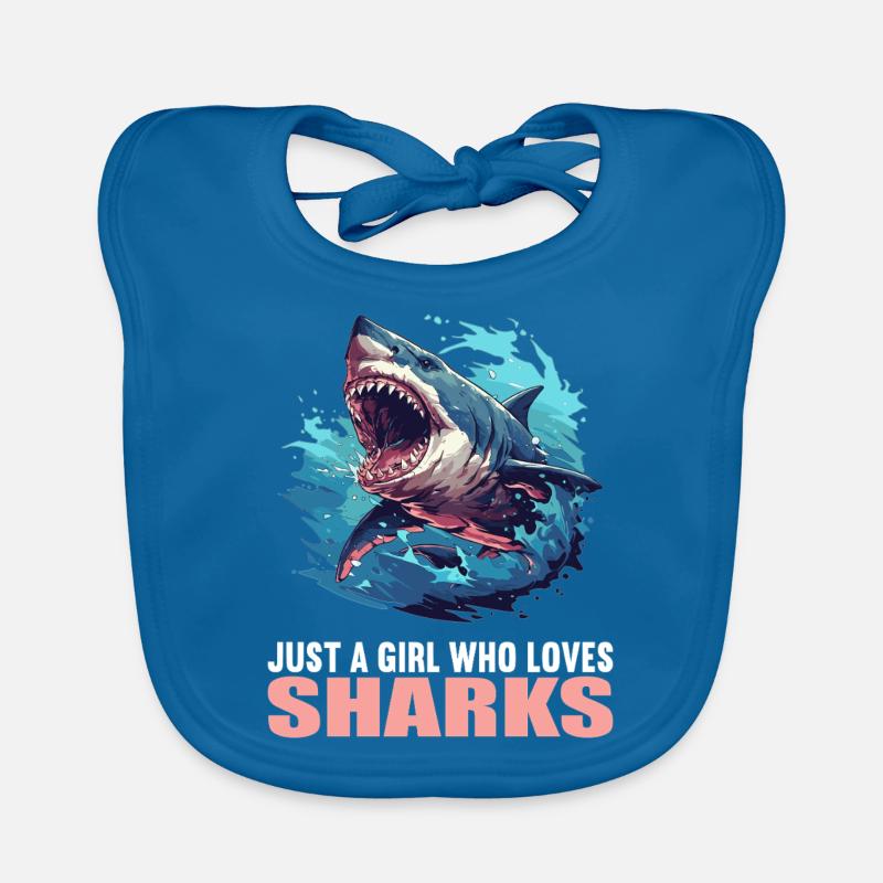Requins Requin Bavoir bio Bébé