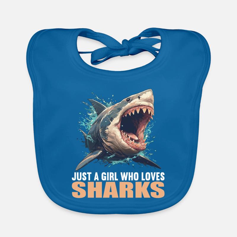 Requins Requin Bavoir bio Bébé