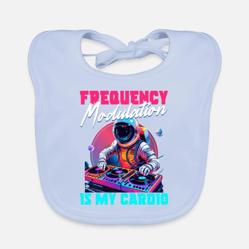 La modulation de fréquence du synthétiseur, c’est mon cardio Bavoir bio Bébé