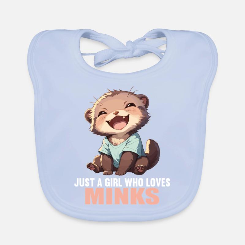 Vison Vison Bavoir bio Bébé