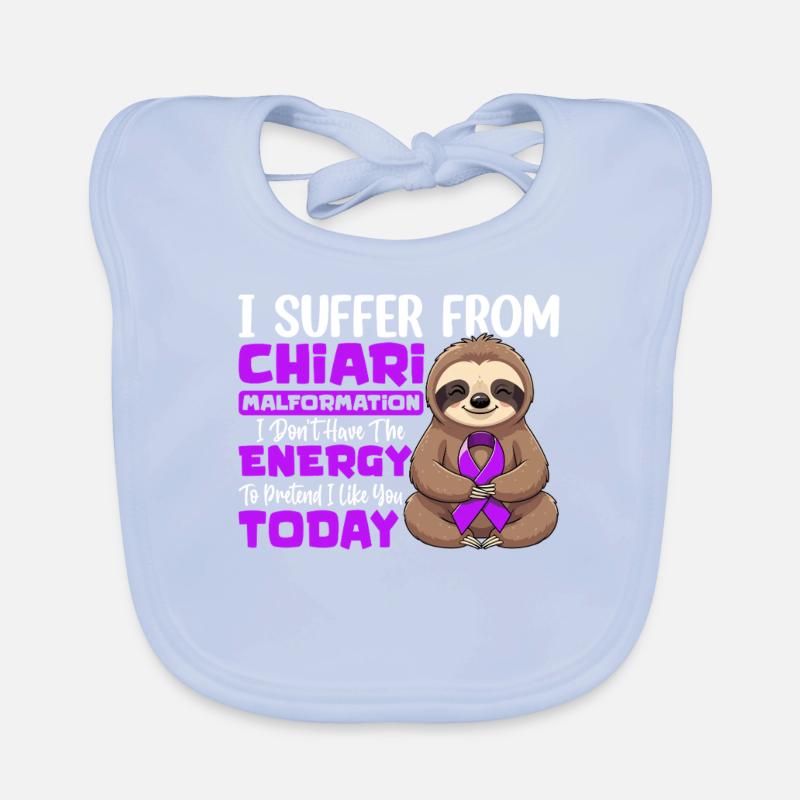 I Suffer From Chiari Malformation Neurological Organic Baby Bibs
