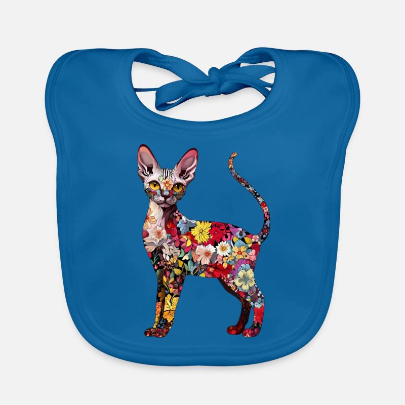 Cornish Rex Baby Bio-Lätzchen