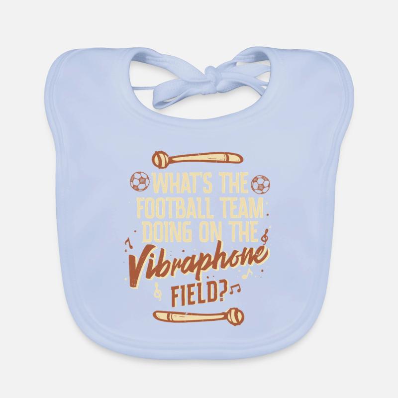 Vibraphon Marimba Baby Bio-Lätzchen