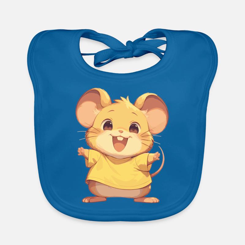 Mäuse Maus Baby Bio-Lätzchen