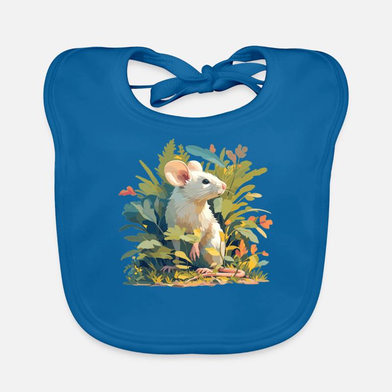 Mäuse Maus Baby Bio-Lätzchen