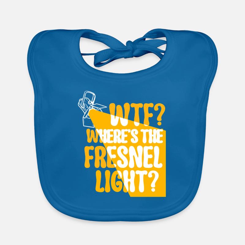 Lighting Technician Lighting Technician - Organic Baby Bibs - peacock-blue