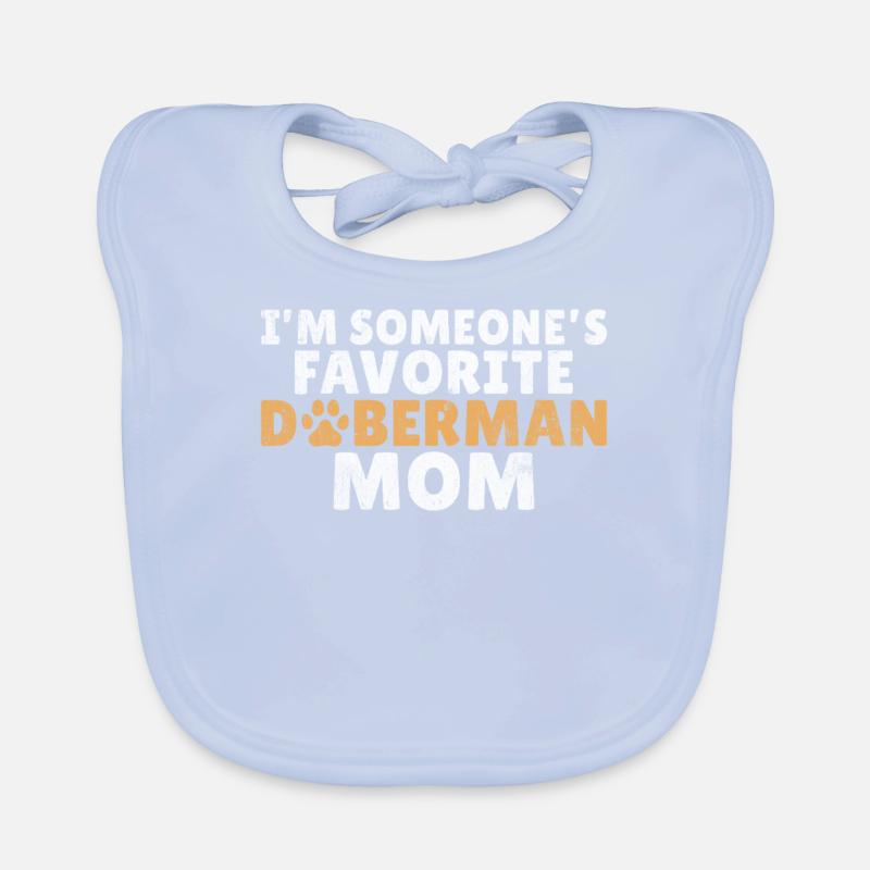 Cadeaux Doberman Bavoir bio Bébé