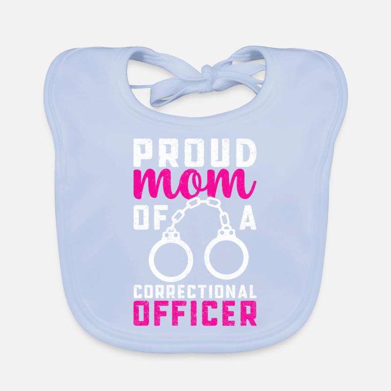 Agent correctionnel Maman Application de la loi mince Bavoir bio Bébé