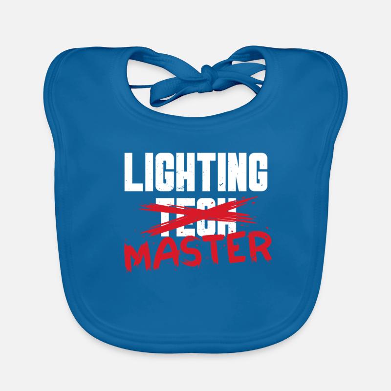 Lighting Technician Lighting Master Organic Baby Bibs