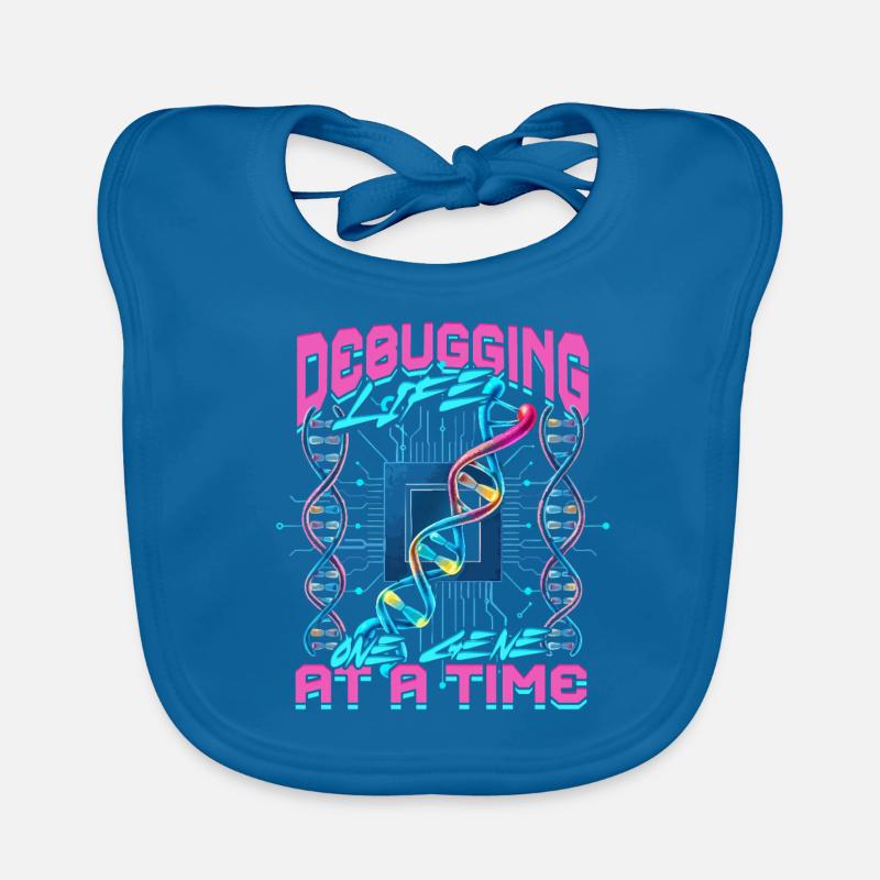 Bioinformatician Debugging Life One Gene At A Time Organic Baby Bibs