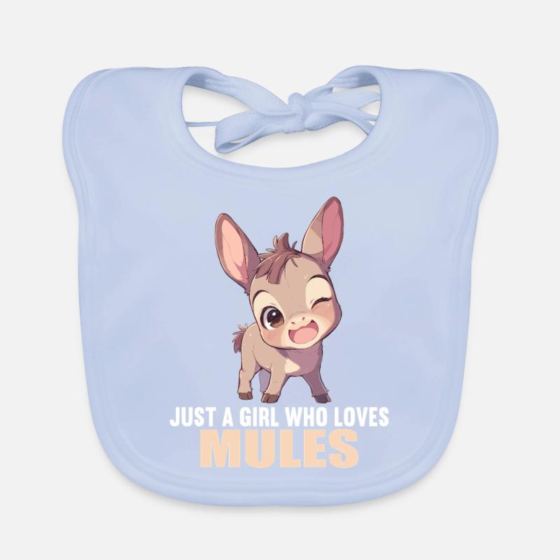 Maultiere Maultier Baby Bio-Lätzchen