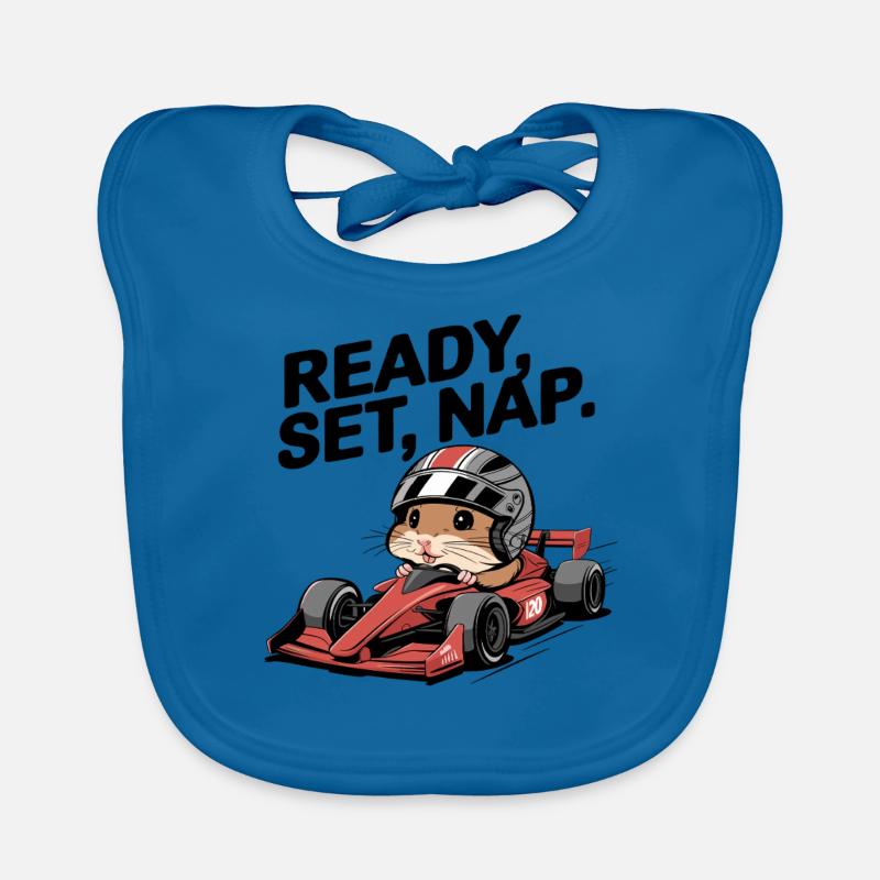 Ready Set Nap Hamster Course Bavoir bio Bébé